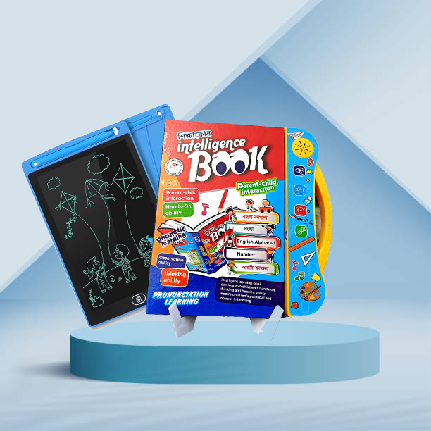 Digital Study Book – Intelligence Learning Book Toys  with 8.5 inch baby Tab